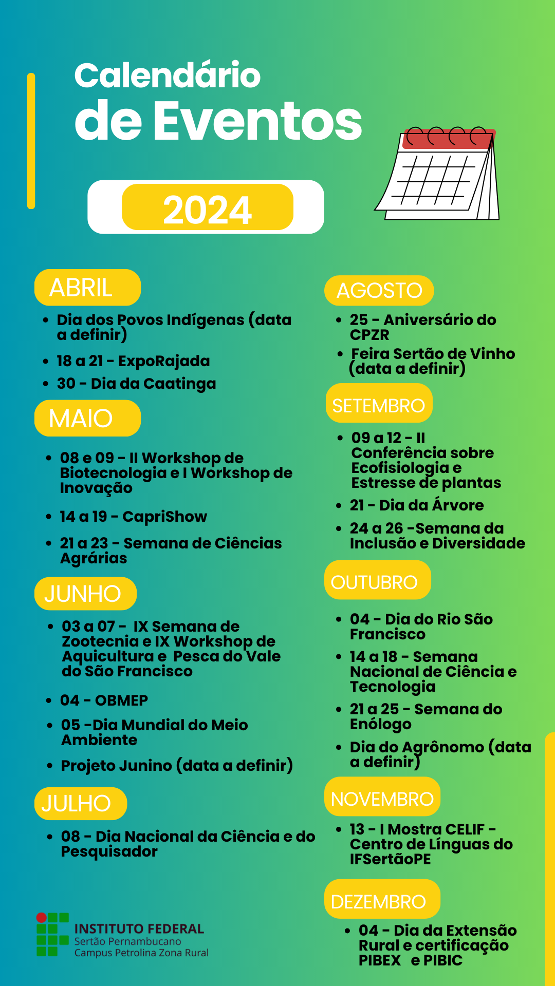 Calendario de EventosIMG